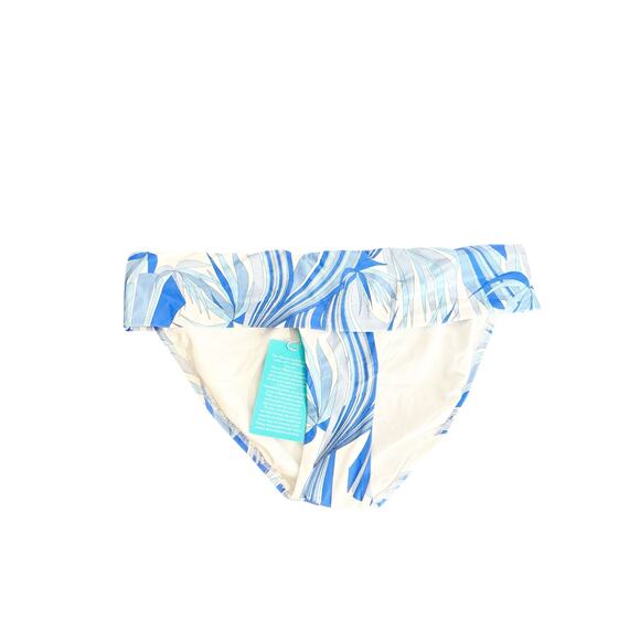 Melissa Odabash Brussels Twirl Blue Print 2 Piece Halter Bikini Swimsuit Set 12 - Picture 6 of 16